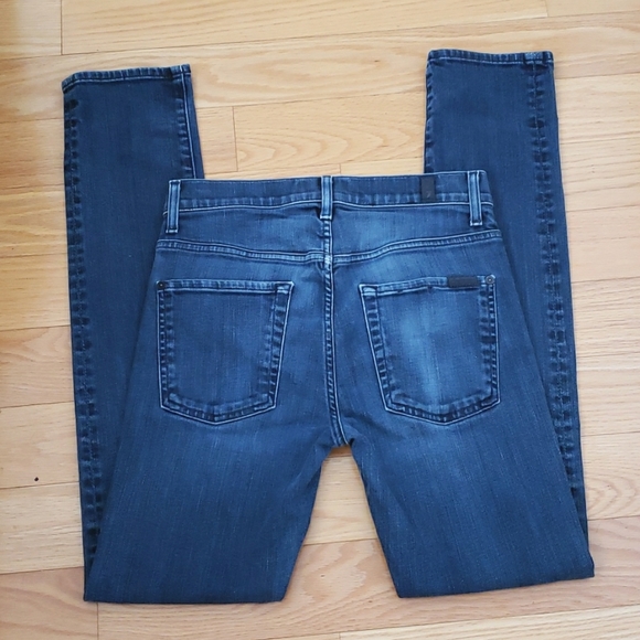 7 For All Mankind Luxe Performance PAXTYN Clean Pocket Jeans Size 28 - Picture 4 of 10